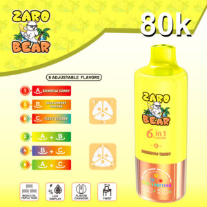 Rainbow Candy & Strawberry Cherry Banana & Fizzy Cherry