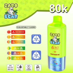 Blue Razz Ice & Double Apple & Mix Berry